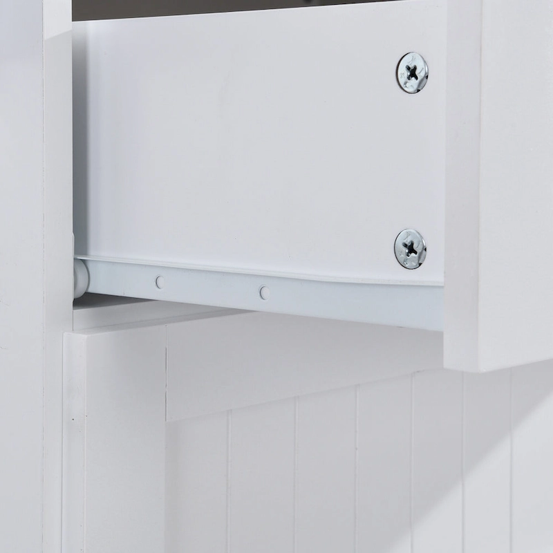 3-Piece Farmhouse Dining Set with Drop Leaf & 2 Chairs