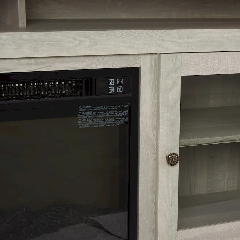 TV Stand With Insert 18  Fireplace