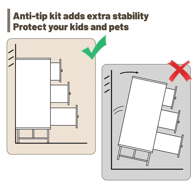 Clihome Modern MDF 6 - Drawer Accent Chest