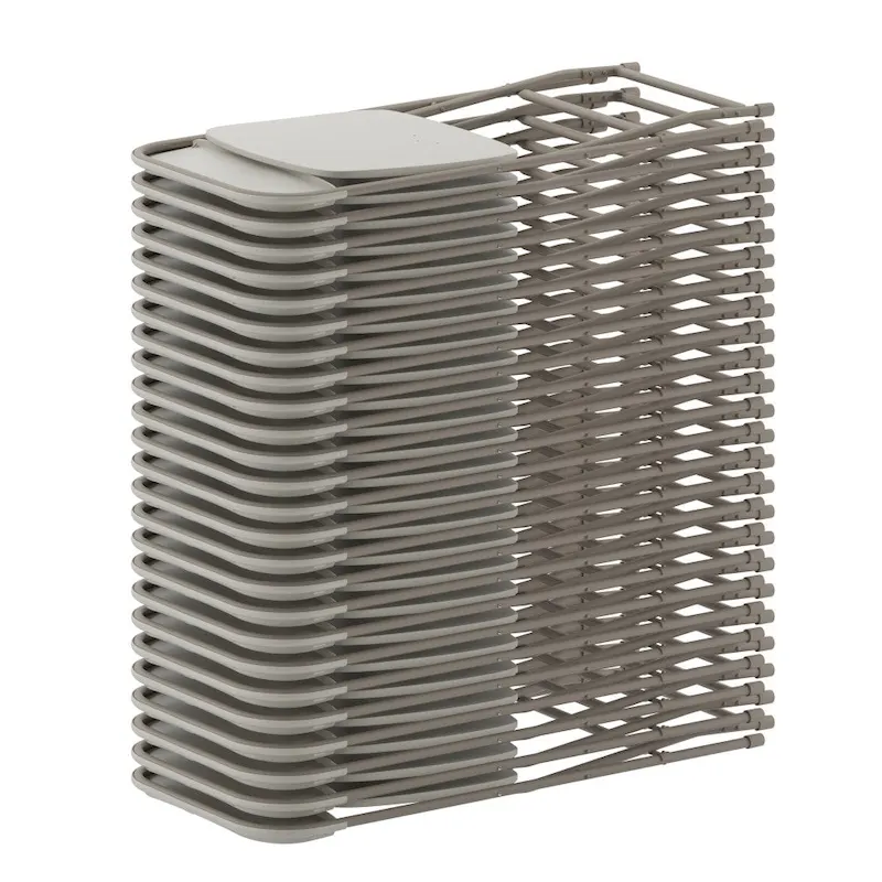 Plastic Folding Chair - 10 Pack 650LB Weight Capacity - Event Chair
