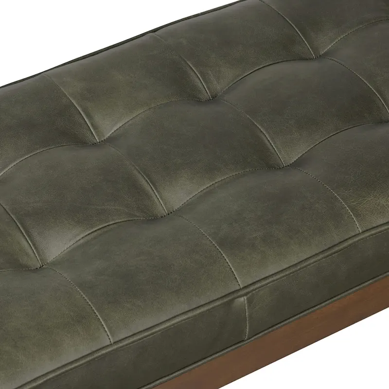 Poly & Bark Luca Bench - Full Grain Genuine Italian Leather
