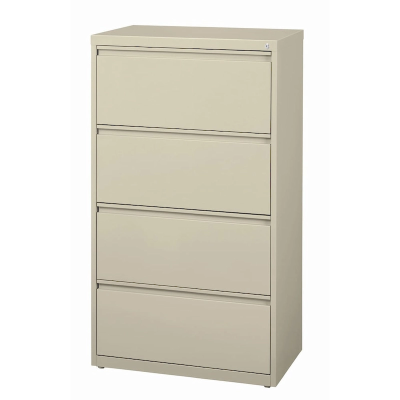 Hirsh HL10000 Commercial 4-drawer Lateral File Cabinet