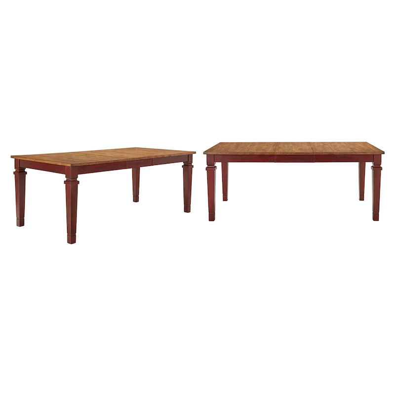 Vikos Solid Wood 64-82 Extendable Dining Table