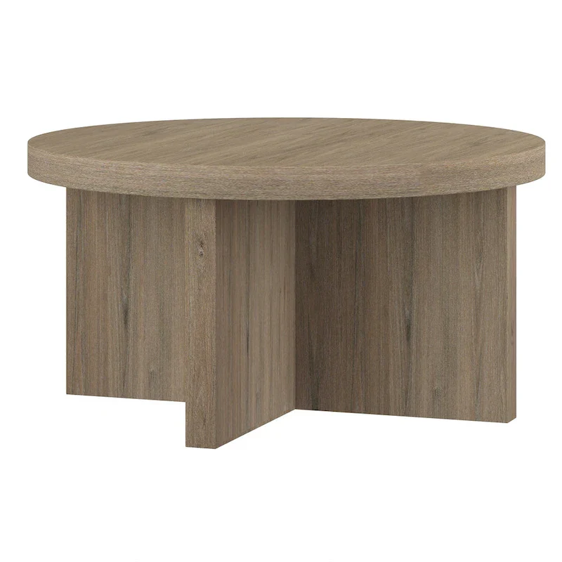 Elna 33  Wide Round Coffee Table - 33  Wide