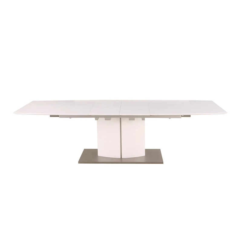 Somette Elektra Matte White 5-Piece Dining Set