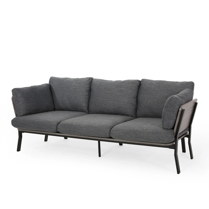 Carvel Mid-century Modern 3-seater Sofa by Christopher Knight Home