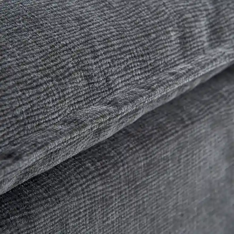 Chenille Upholstered Armless Modular Sectional Sofa, Free Combination