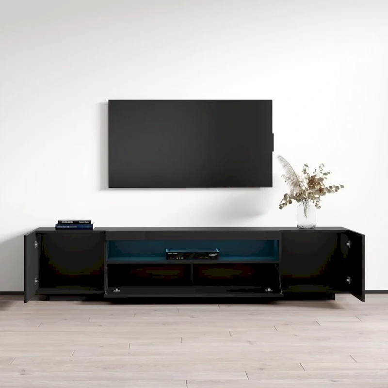 Modern 79-inch TV Stand