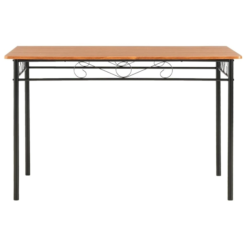 vidaXL Dining Table Brown 47.2