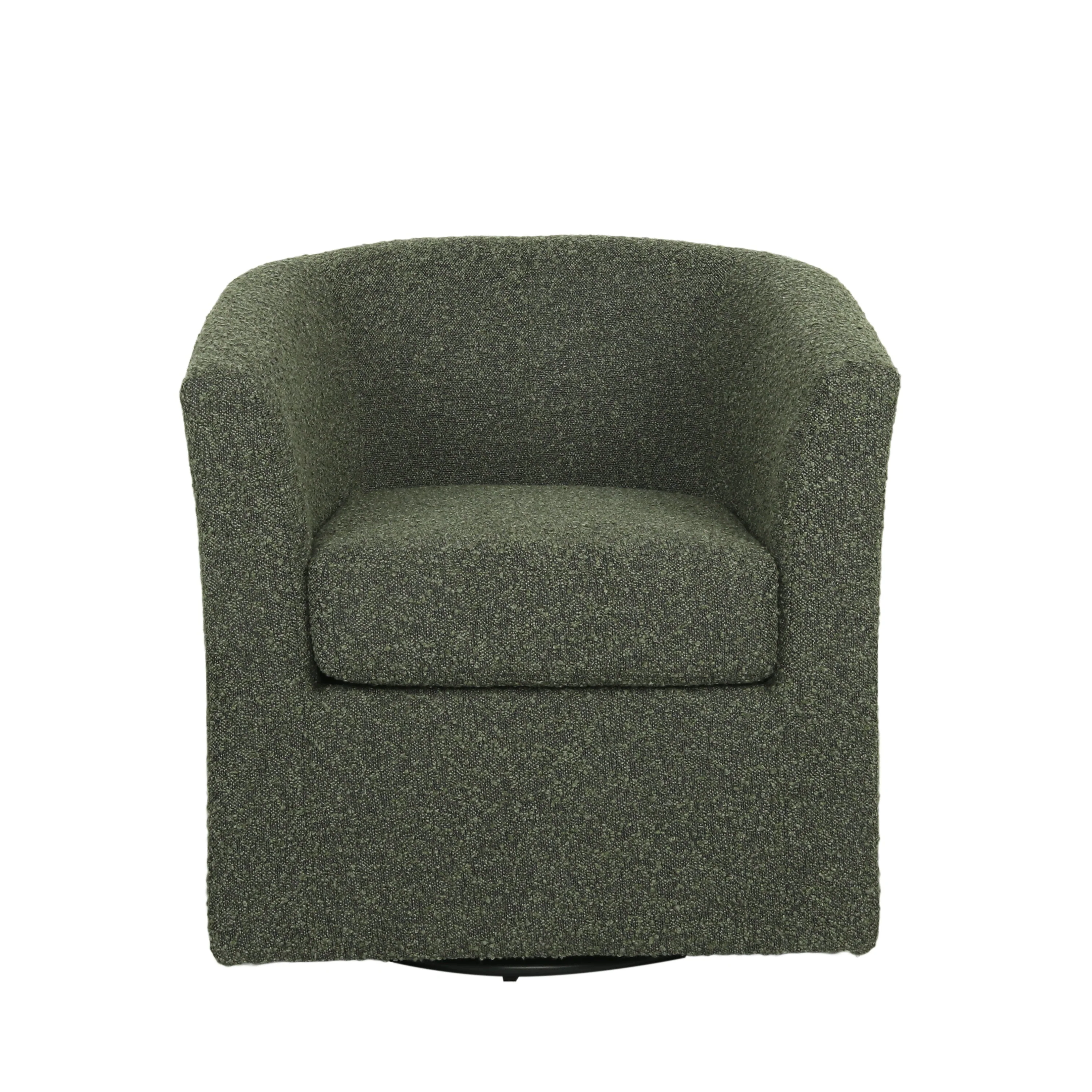 Jackson Contemporary Upholstered Swivel Club Chair