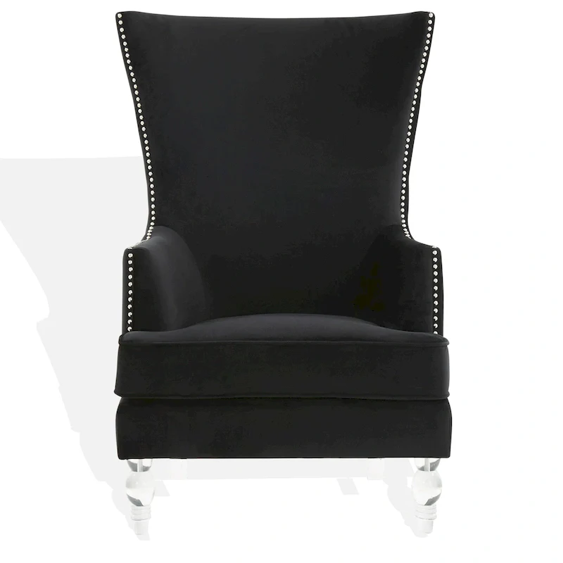 SAFAVIEH Couture Cath Modern Wingback Chair - 29Wx32Dx45H
