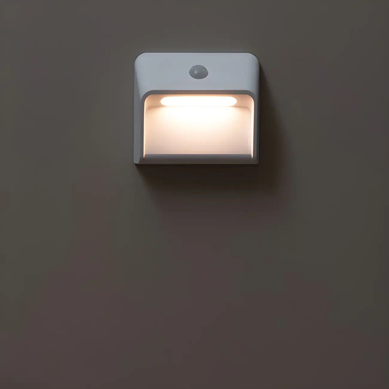 Modern Plastic White Rechargeable Wall Sconce