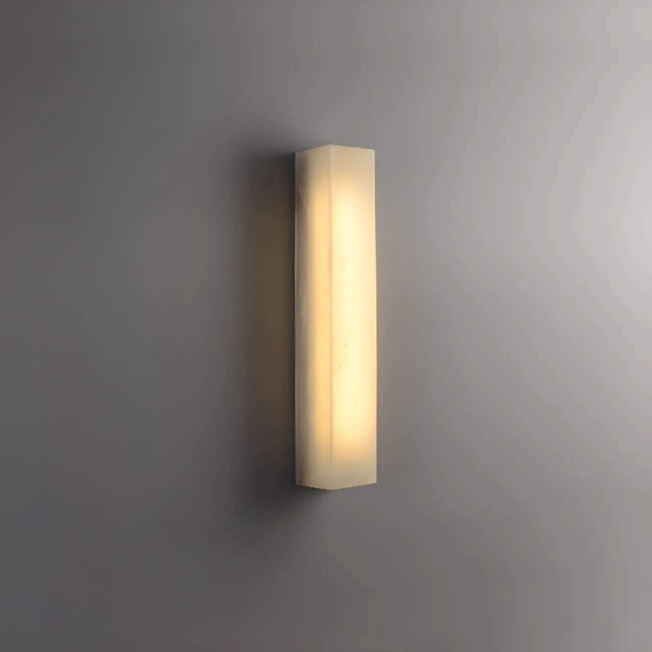 Rectangular Warm Glow Resin Kitchen Island Pendant Light