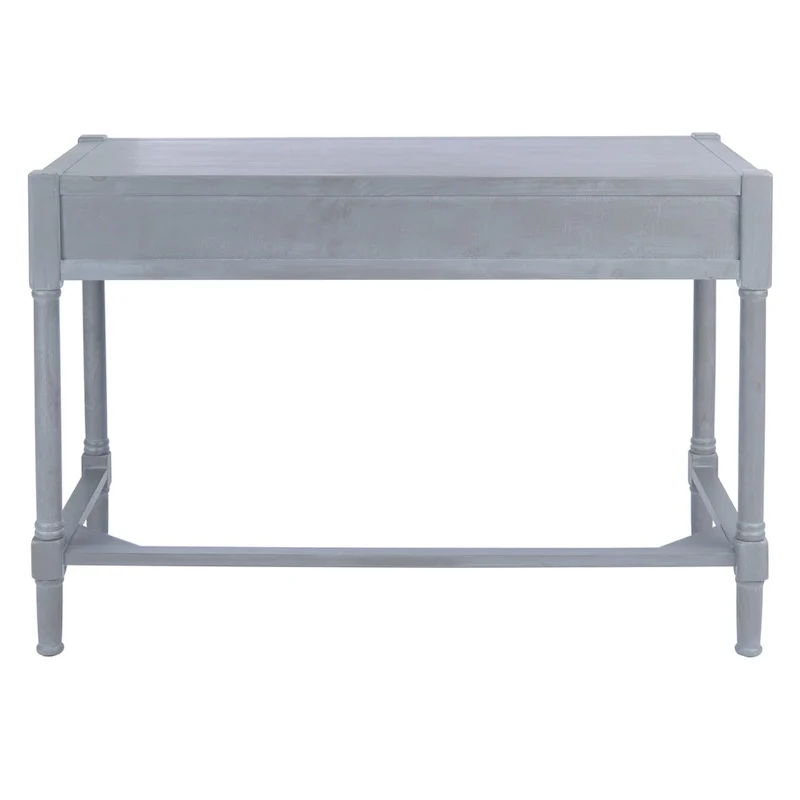 Zennure White Washed Grey Writing Desk
