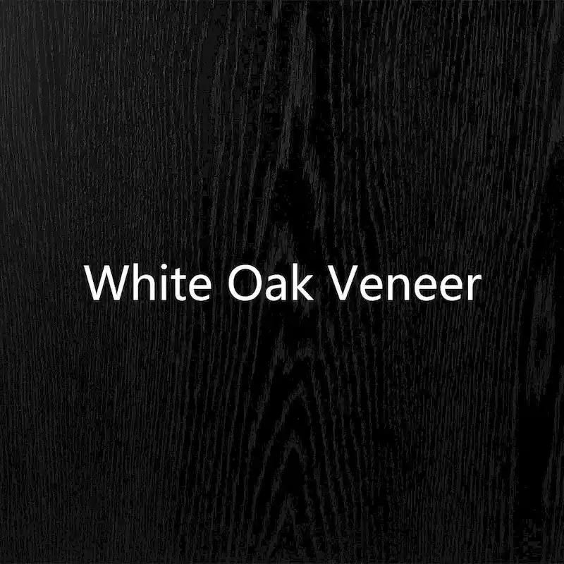 Oak / Black Round Pedestal Dining Table – Seats 4