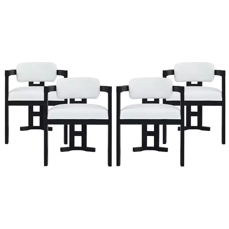 Christopher Knight Home Luna Modern Birch Wood Upholstered Dining Chair (Set of 4)