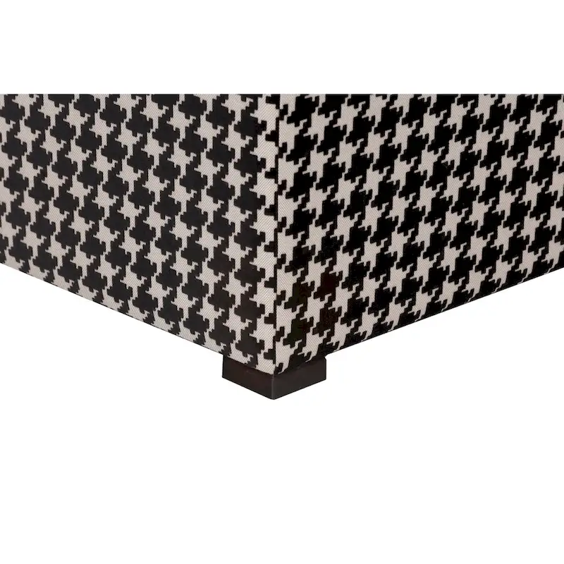 Merton Transtional Square Button Tufted Ottoman