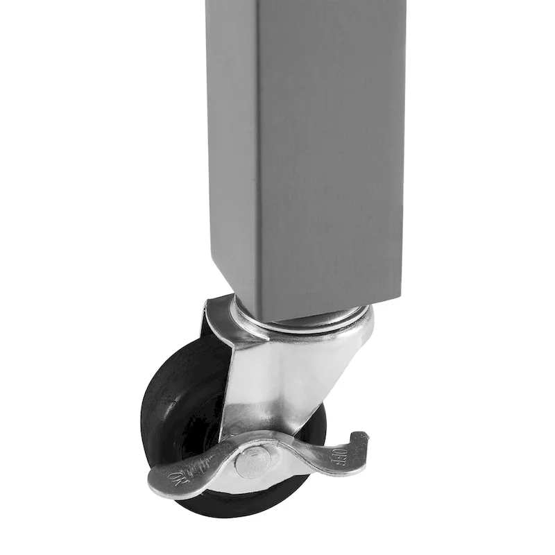 Crosley Chloe Stainless Steel Top Kitchen Island/Cart - 37H x 42W x 20D