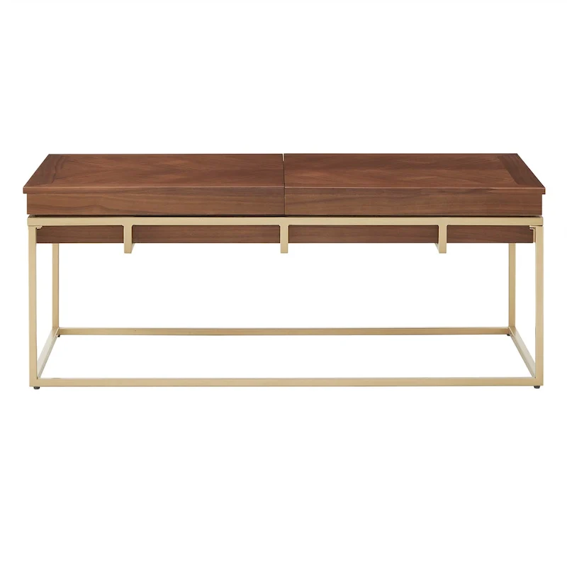 Cooke Square Table with Metal Base by iNSPIRE Q Modern
