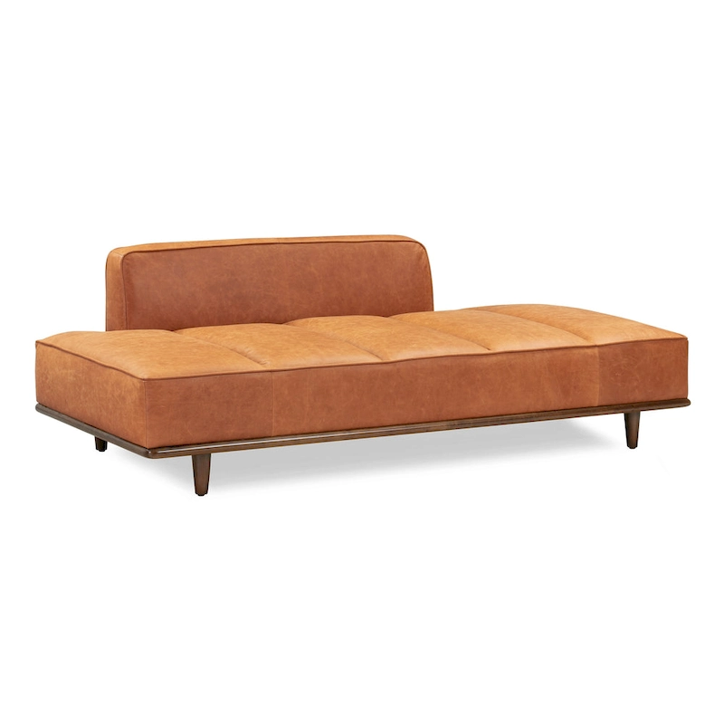 Poly & Bark Jasper Daybed - Full Grain Genuine Italian Leather