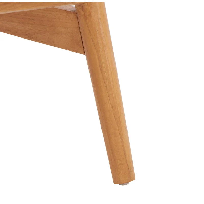 SAFAVIEH Vena Leather Woven Accent Chair - 30 W x 28 D x 28 H - 30Wx28Dx28H