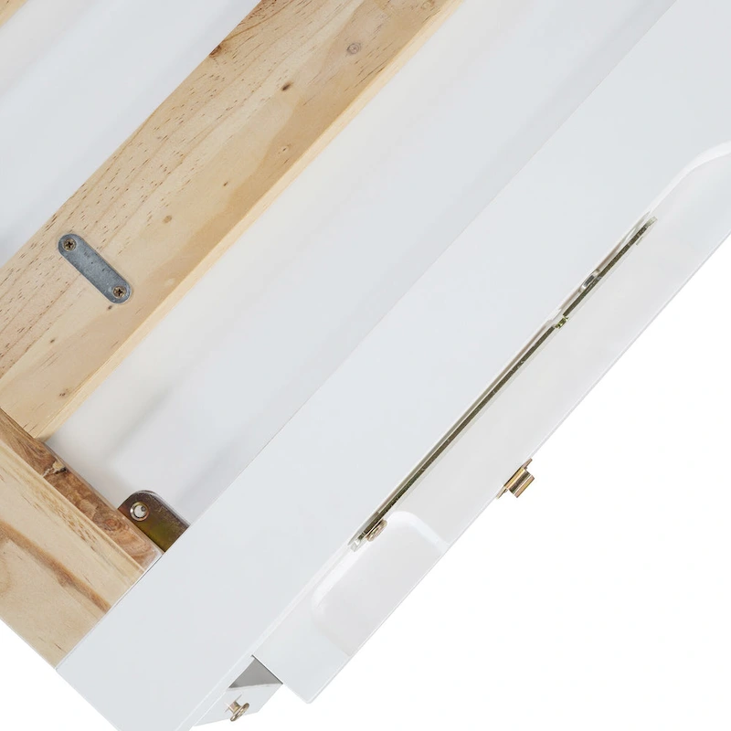 Queen Murphy Bed with Cabinet Design, Multi-Functional, 400lb Capacity