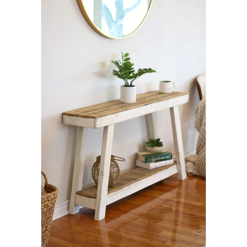 White 46 inch Aztec A-frame