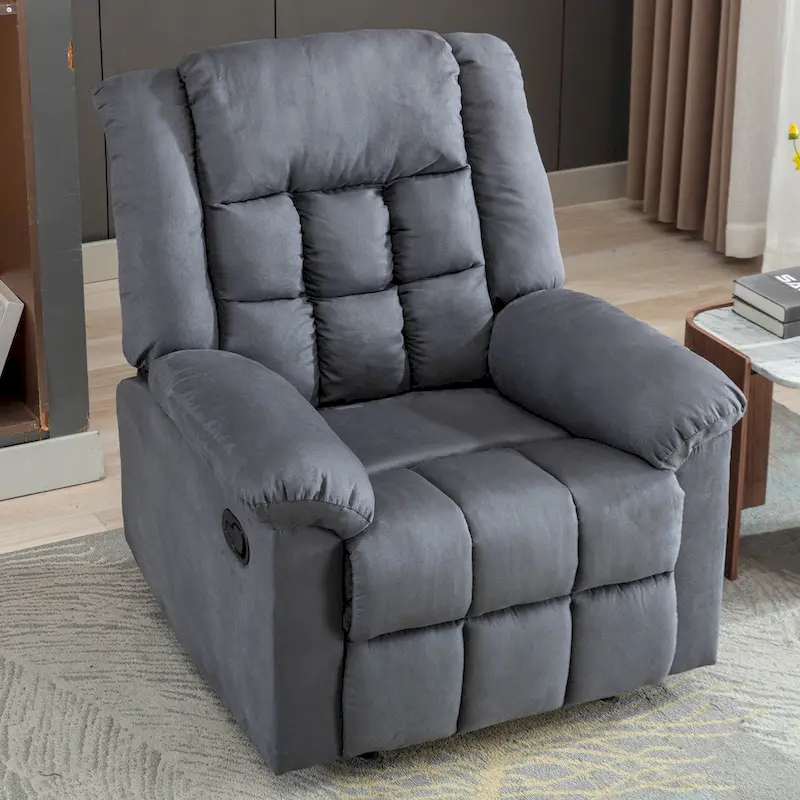 Ebello Classic Soft Padded Manual Recliner