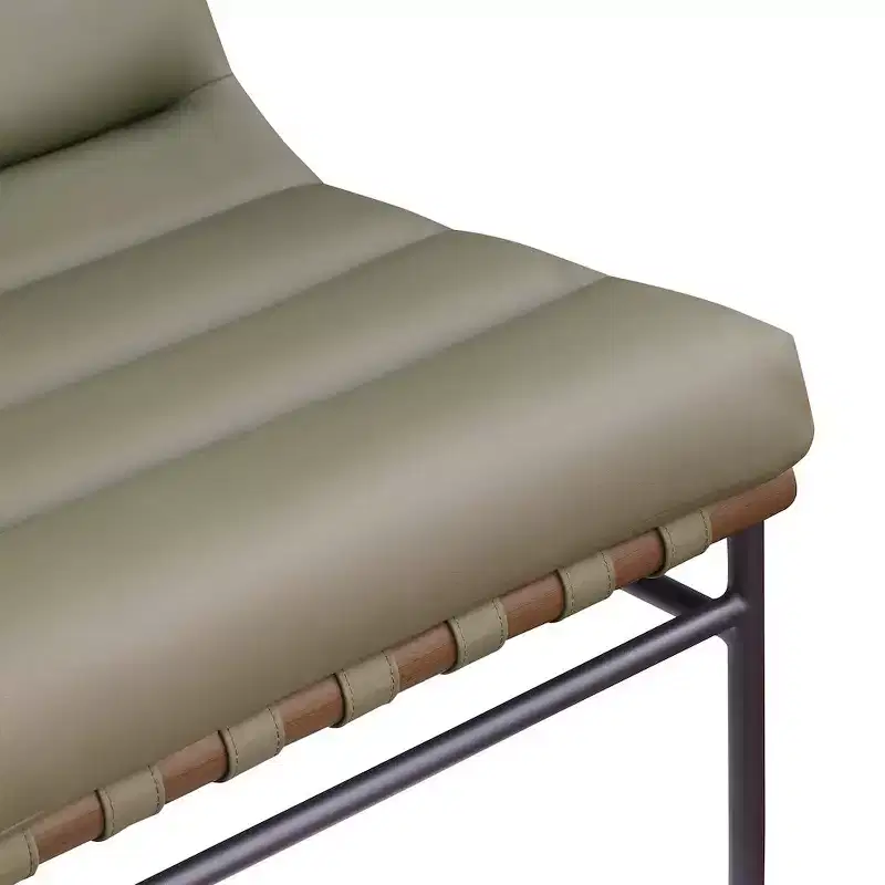 Meridian Furniture,Burke Vegan Leather Accent Chair
