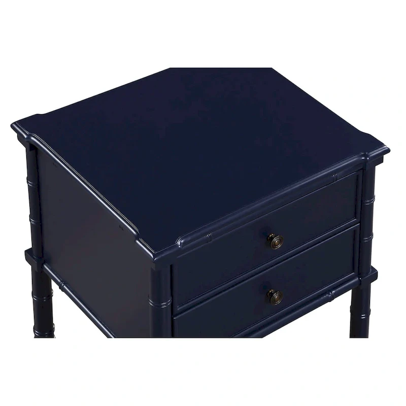 Ettington Carved Bamboo 2-drawer Nightstand by Greyson Living