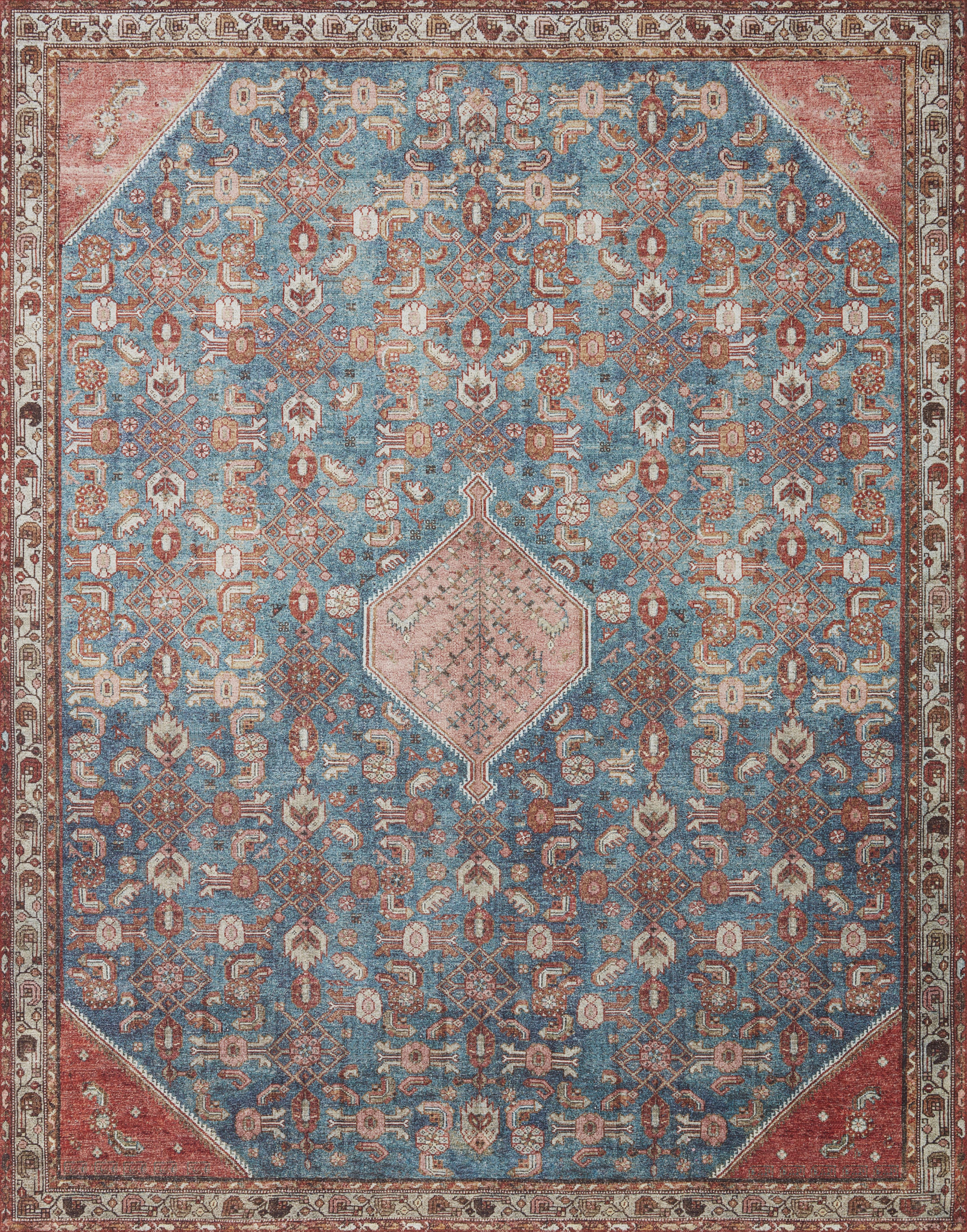 Layla Marine / Clay Rug