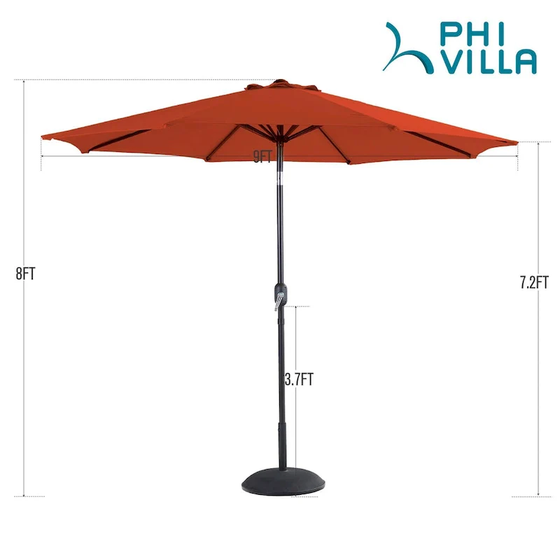 MAISON ARTS 5/6-Piece Patio E-Coating & Stackable Dining Set