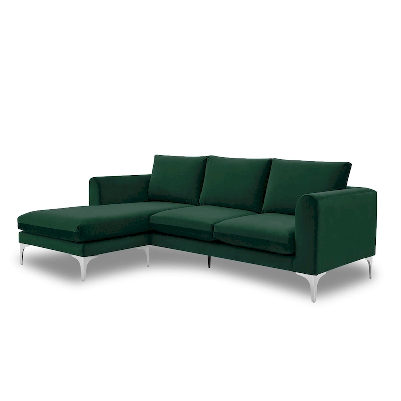 Cambridge Velvet Reversible Sectional