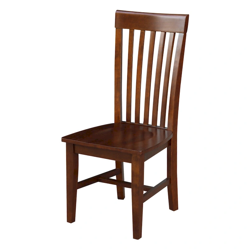International Concepts Solid Wood Cosmo Tall Mission Chairs, Set of 2
