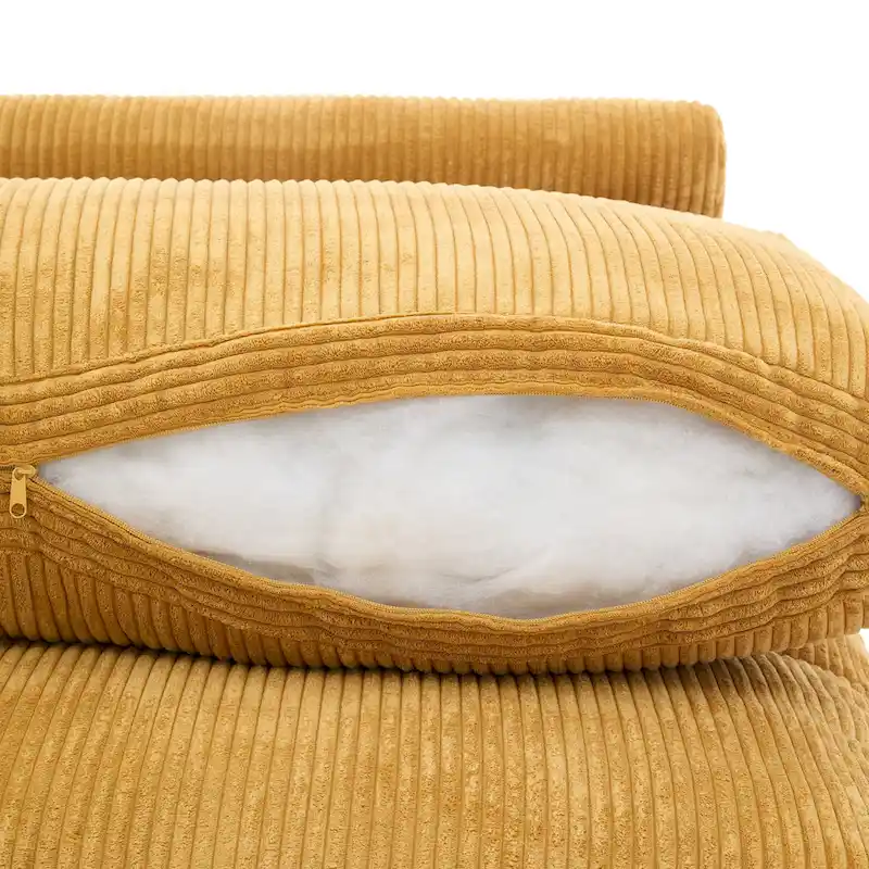 Modern Upholstered Armless Chair Accent Chair