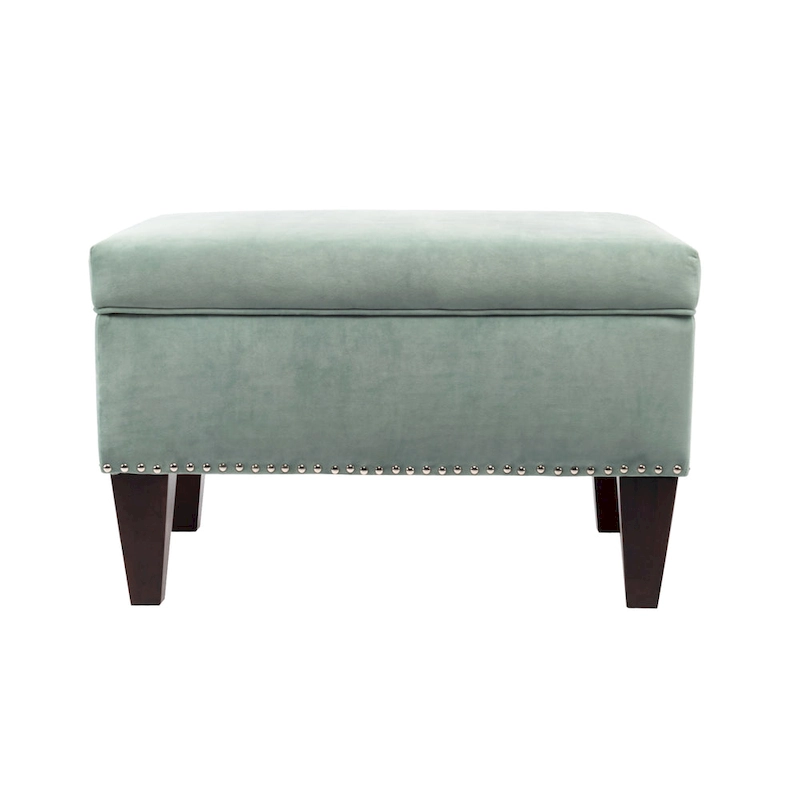 Transitional Brooklyn Upholstered Home Dcor Storage Bench