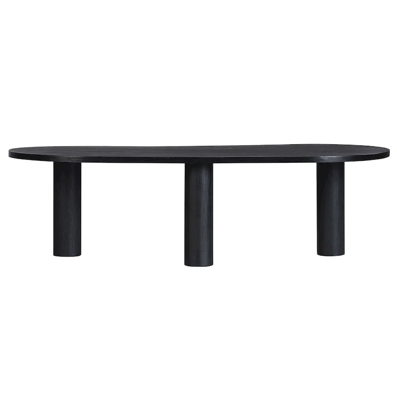 Kali Oval Mango Wood Coffee Table by East at Main