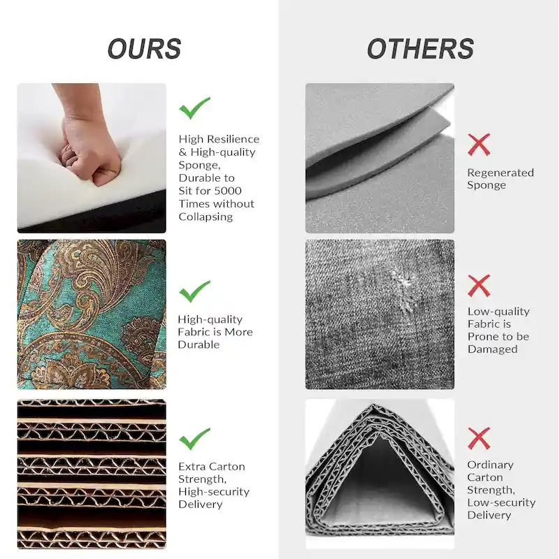 Manual Swivel Recliner with Tufted Back Set of 2