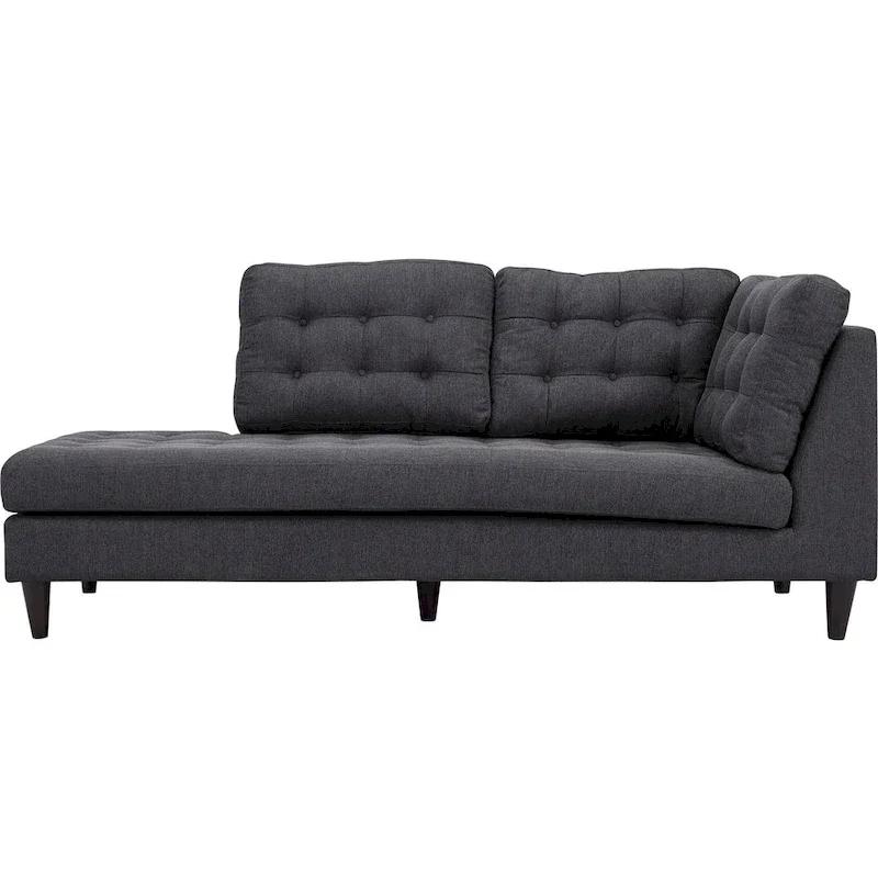 Carson Carrington Humlebaek Empress Upholstered Fabric Chaise