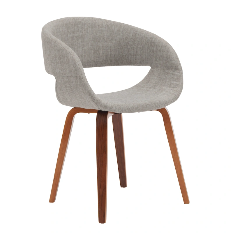 Porthos Homes Mid-century Style Dining Chair With Fabric Upholstery