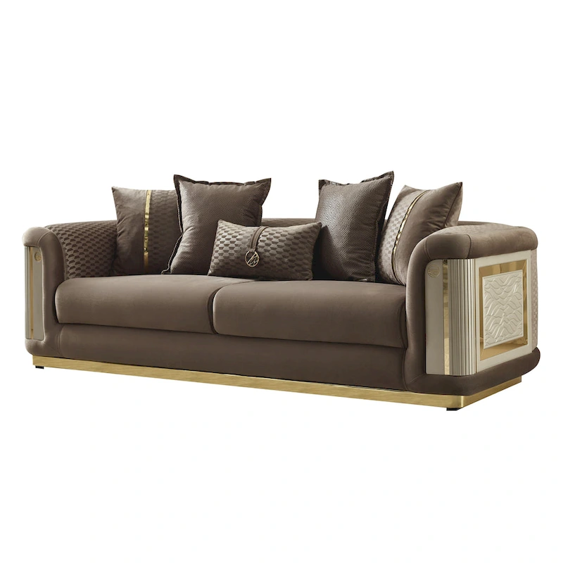 Ella 3-piece Living room Set Square Arms