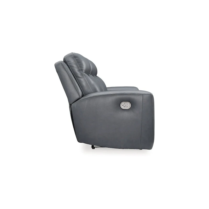 Steel Power Reclining Sofa - 89W x 42D x 43H