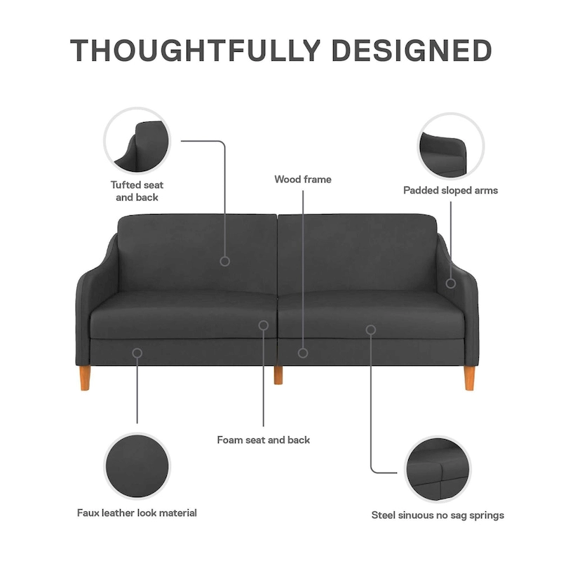 Avenue Greene Jayson Coil Futon