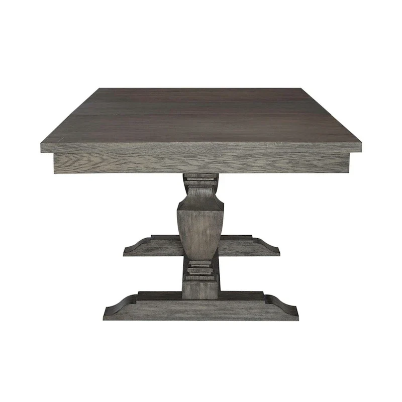 Brown Bracket Table Set