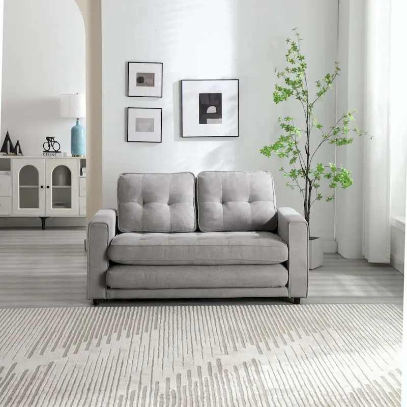 3 Fold Sofa,Convertible Futon Couch sleeper sofabed