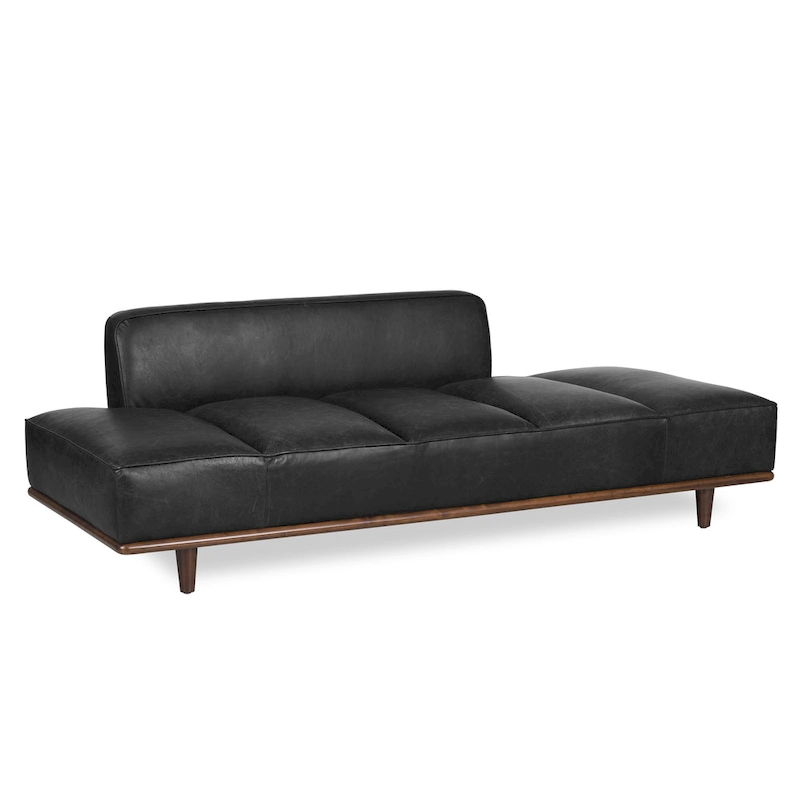 Poly & Bark Jasper Daybed - Full Grain Genuine Italian Leather