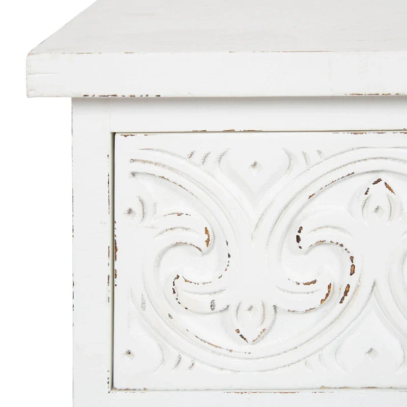 Kate and Laurel Cassetta Wood Side Table