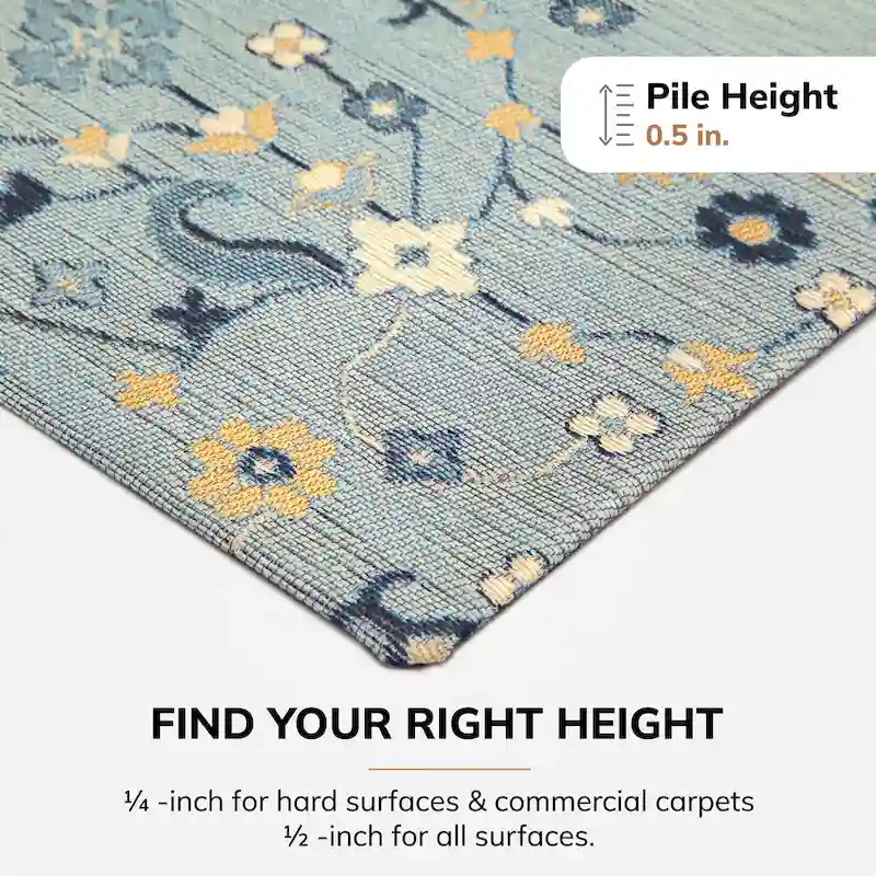 Jani 40 x 54 1/2 Rug'd Chair Mat