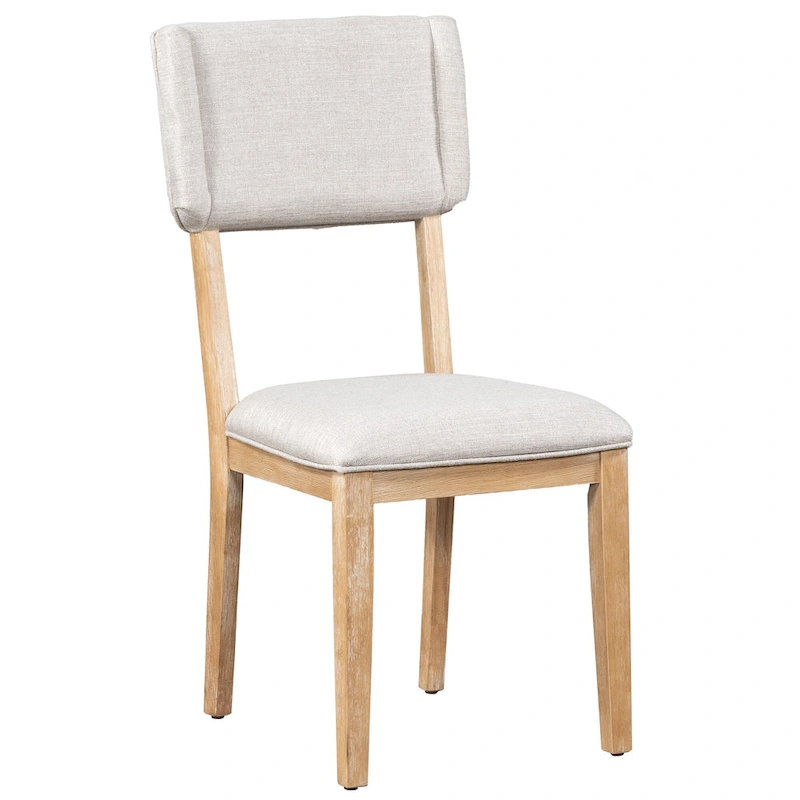 5-Piece Wooden Dining Table Set with 59  Rectangular Table & 4 Chairs