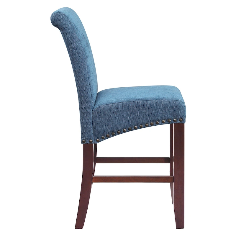 24 Parsons Barstool with Nailheads